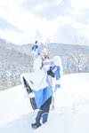 [Cosplay] 音琴ひつじ - 雪鬼草子