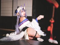 [Cosplay] 音琴ひつじ - 雪鬼草子