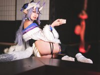 [Cosplay] 音琴ひつじ - 雪鬼草子