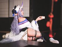 [Cosplay] 音琴ひつじ - 雪鬼草子