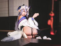 [Cosplay] 音琴ひつじ - 雪鬼草子