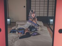 [Cosplay] 音琴ひつじ - 雪鬼草子