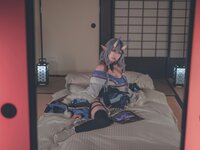 [Cosplay] 音琴ひつじ - 雪鬼草子
