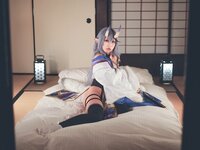 [Cosplay] 音琴ひつじ - 雪鬼草子