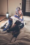 [Cosplay] 音琴ひつじ - 雪鬼草子