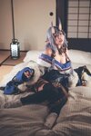 [Cosplay] 音琴ひつじ - 雪鬼草子