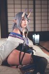 [Cosplay] 音琴ひつじ - 雪鬼草子