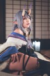 [Cosplay] 音琴ひつじ - 雪鬼草子