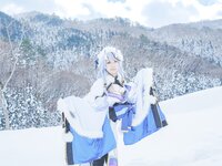 [Cosplay] 音琴ひつじ - 雪鬼草子
