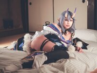 [Cosplay] 音琴ひつじ - 雪鬼草子