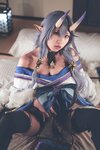 [Cosplay] 音琴ひつじ - 雪鬼草子