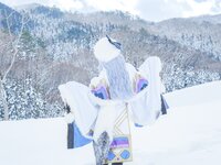 [Cosplay] 音琴ひつじ - 雪鬼草子