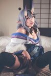 [Cosplay] 音琴ひつじ - 雪鬼草子
