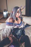 [Cosplay] 音琴ひつじ - 雪鬼草子
