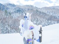 [Cosplay] 音琴ひつじ - 雪鬼草子