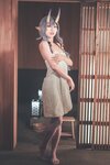 [Cosplay] 音琴ひつじ - 雪鬼草子