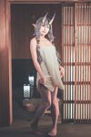 [Cosplay] 音琴ひつじ - 雪鬼草子