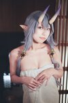 [Cosplay] 音琴ひつじ - 雪鬼草子