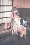 [Cosplay] 音琴ひつじ - 雪鬼草子