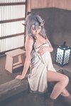 [Cosplay] 音琴ひつじ - 雪鬼草子