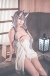[Cosplay] 音琴ひつじ - 雪鬼草子