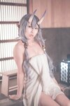 [Cosplay] 音琴ひつじ - 雪鬼草子