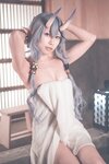 [Cosplay] 音琴ひつじ - 雪鬼草子
