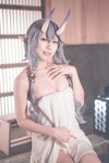 [Cosplay] 音琴ひつじ - 雪鬼草子