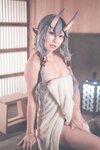[Cosplay] 音琴ひつじ - 雪鬼草子