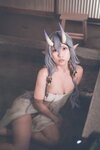 [Cosplay] 音琴ひつじ - 雪鬼草子