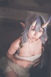 [Cosplay] 音琴ひつじ - 雪鬼草子