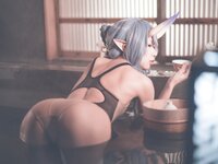 [Cosplay] 音琴ひつじ - 雪鬼草子