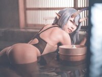 [Cosplay] 音琴ひつじ - 雪鬼草子