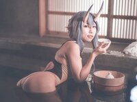 [Cosplay] 音琴ひつじ - 雪鬼草子