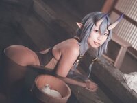 [Cosplay] 音琴ひつじ - 雪鬼草子