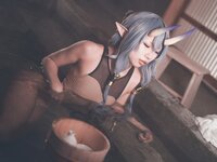 [Cosplay] 音琴ひつじ - 雪鬼草子