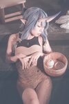 [Cosplay] 音琴ひつじ - 雪鬼草子