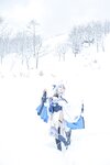 [Cosplay] 音琴ひつじ - 雪鬼草子