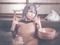 [Cosplay] 音琴ひつじ - 雪鬼草子