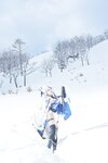 [Cosplay] 音琴ひつじ - 雪鬼草子