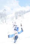 [Cosplay] 音琴ひつじ - 雪鬼草子