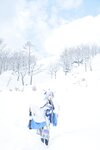 [Cosplay] 音琴ひつじ - 雪鬼草子