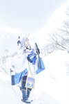 [Cosplay] 音琴ひつじ - 雪鬼草子