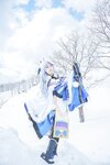 [Cosplay] 音琴ひつじ - 雪鬼草子
