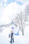 [Cosplay] 音琴ひつじ - 雪鬼草子