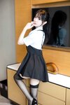 [Cosplay] 谢小蒽 蓝色衬衫