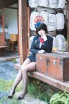[Cosplay] 半半子 – ガイド春日ツバキ [86P6V-593MB]