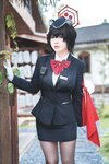[Cosplay] 半半子 – ガイド春日ツバキ [86P6V-593MB]