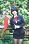 [Cosplay] 半半子 – ガイド春日ツバキ [86P6V-593MB]