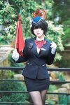 [Cosplay] 半半子 – ガイド春日ツバキ [86P6V-593MB]